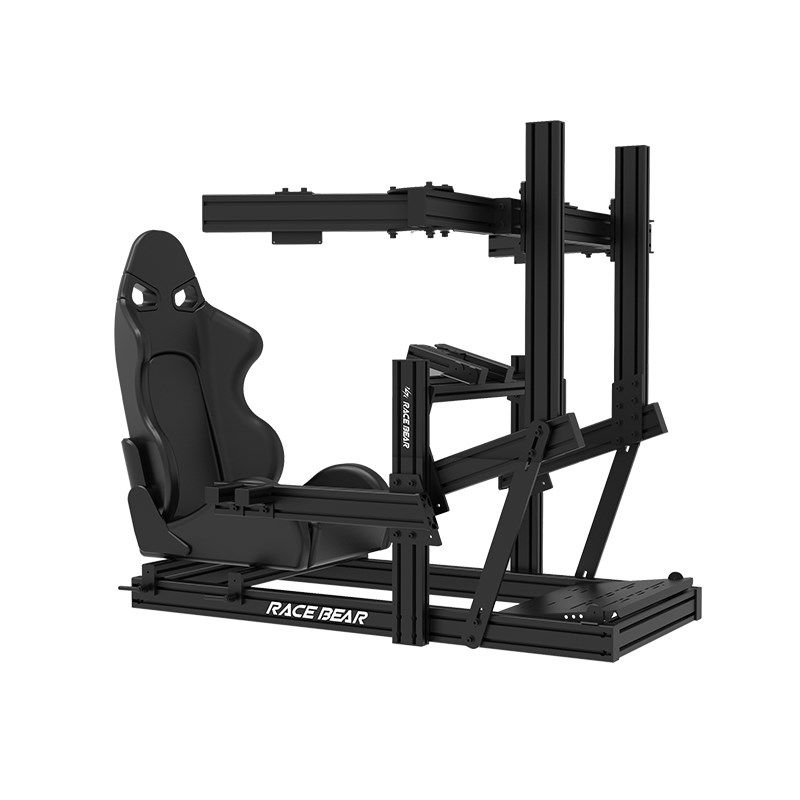 五分科技EO Lite铝型材支架赛车模拟器座椅图马斯特 速魔fntec