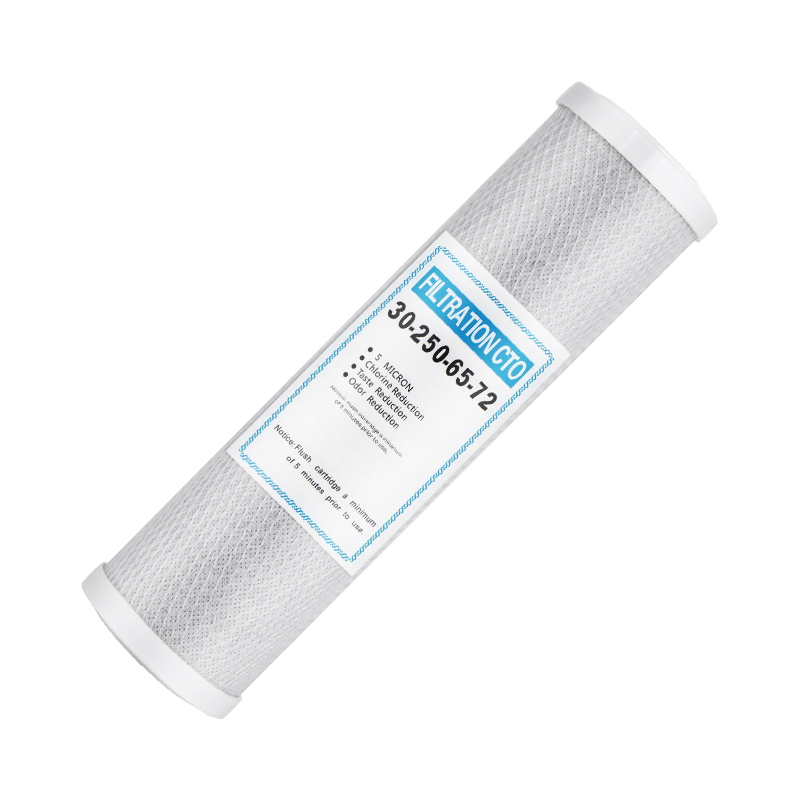 10寸净水器前置碳棒CB烧结活性炭过滤芯MRC1583A-50G MRC1683B