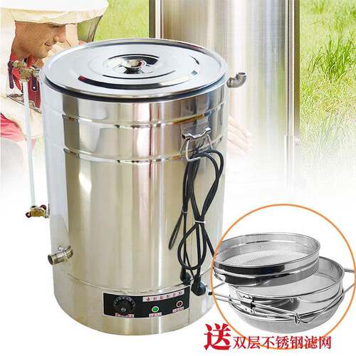电加热蜂蜜桶 不锈钢蜂蜜加热桶100L蜂蜜桶 跨境出口热销养蜂工具