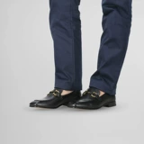 [Самоуправляемые] FERRAGAMO/Ferragamo мужские кожаные мокасины с конской пряжкой 0745419