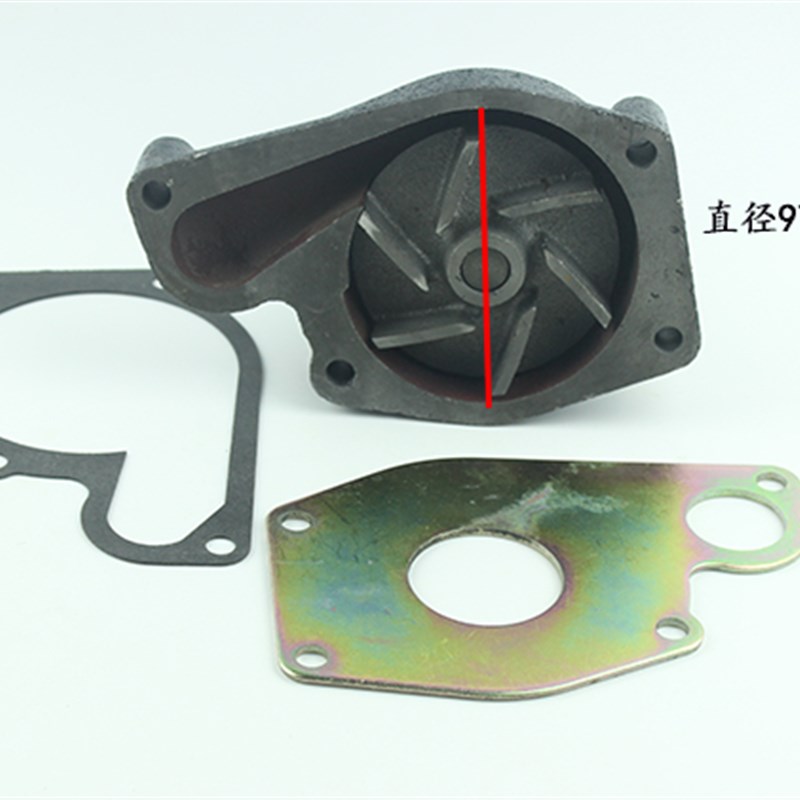 新柴90发动机配冷却水泵总成适用杭叉合力龙工3吨叉车