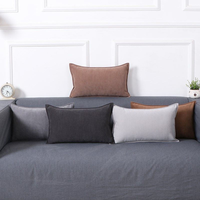 腰枕沙发长条抱枕靠垫客厅长方形靠枕办公室座椅护腰靠背垫午睡枕