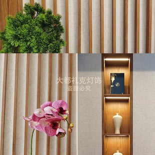 胶片合亚麻布料手工台灯罩灯箱面料格栅透光膜柔光耐高温