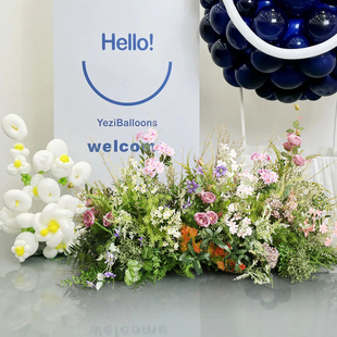 仿真橱丛假造景艺装饰酒店拍照区园过道卉丛