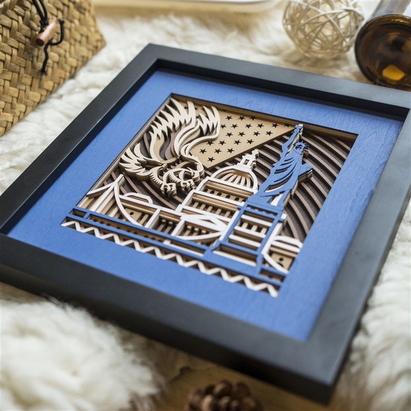 创意家居办公桌工艺品 客厅墙壁装饰 乔迁手工定制礼品礼盒装,家居饰品,装饰摆件,淘宝优惠券,粉丝福利购,淘宝优惠卷