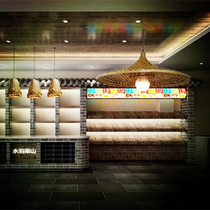 竹编斗笠吊灯斗笠灯罩特大斗笠灯农家乐吊灯包间灯复古竹编灯,家装灯饰光源,餐厅吊灯,淘宝优惠券,粉丝福利购,淘宝优惠卷