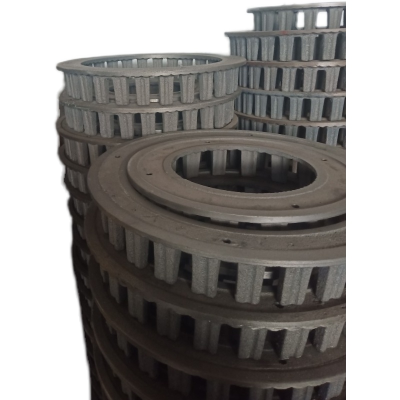 5型齿爪式粉碎机大齿盘铸造件耐磨外径55