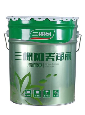 漆美净丽内墙白色乳胶漆家用彩色室内自刷环保墙面漆2g