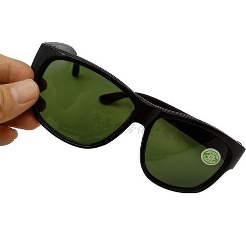 电焊眼镜护目镜浅绿焊工专用劳保防尘防风平光打磨眼镜十副