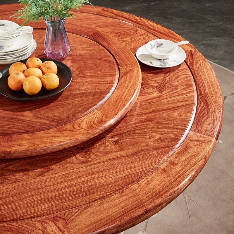 昌盛集红木洋餐桌椅刺猬紫檀梨木大圆台吃饭桌全实木圆桌,住宅家具,红木餐桌,淘宝优惠券,粉丝福利购,淘宝优惠卷