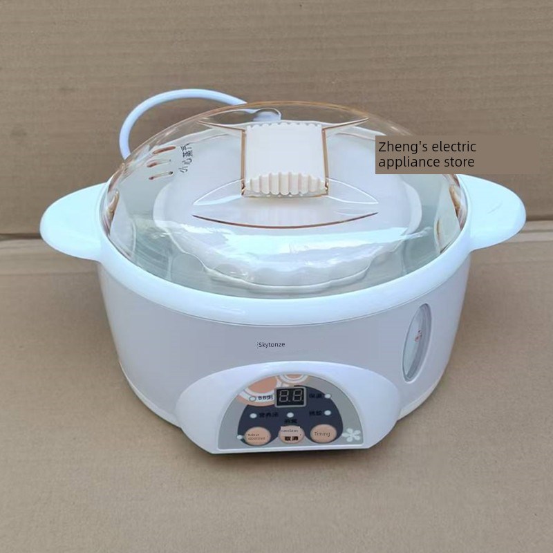 天津Dgd10-10Kd (B)防水电炖锅陶瓷炖锅营养汤燕窝自动保温