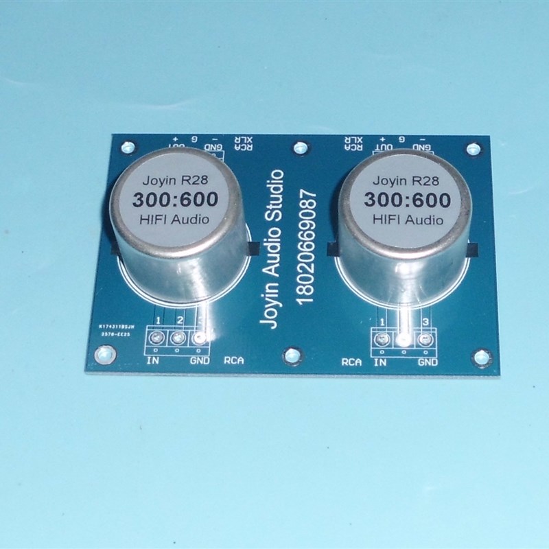 R28 300欧:600欧前级音频隔离变压器超款频响25Hz ~44kHz -0.4DB