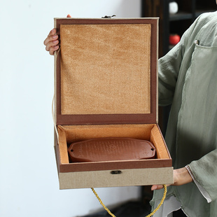 档锦盒礼品盒挂盘砚台盒正方形茶盘盒茶托盘子包装盒定制