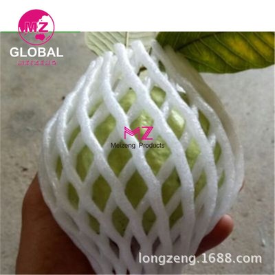 美曾番石榴套袋水蜜桃水果网套一体套袋有耳型防虫防鸟泡沫网胶袋