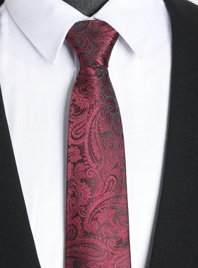 领带男正装拉链式结婚新郎男士免打懒人款商务蓝色西装衬衫7cm