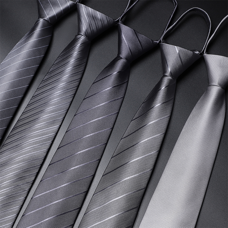 领带男正装拉链式结婚新郎懒人