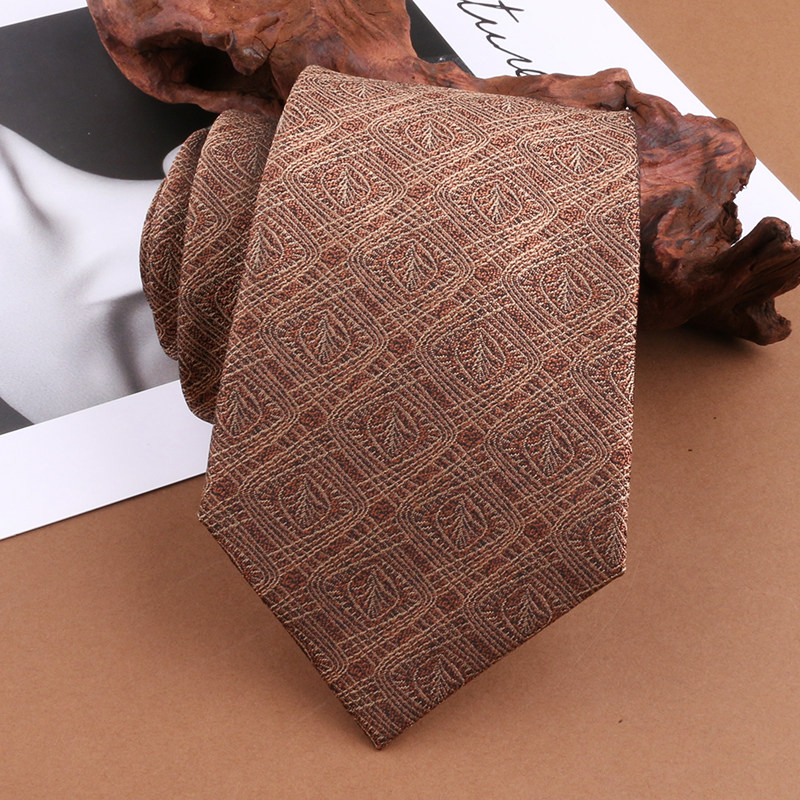 男士棕色花纹领带商务正装高端印花领带,服饰配件/皮带/帽子/围巾,领结,淘宝优惠券,粉丝福利购,淘宝优惠卷