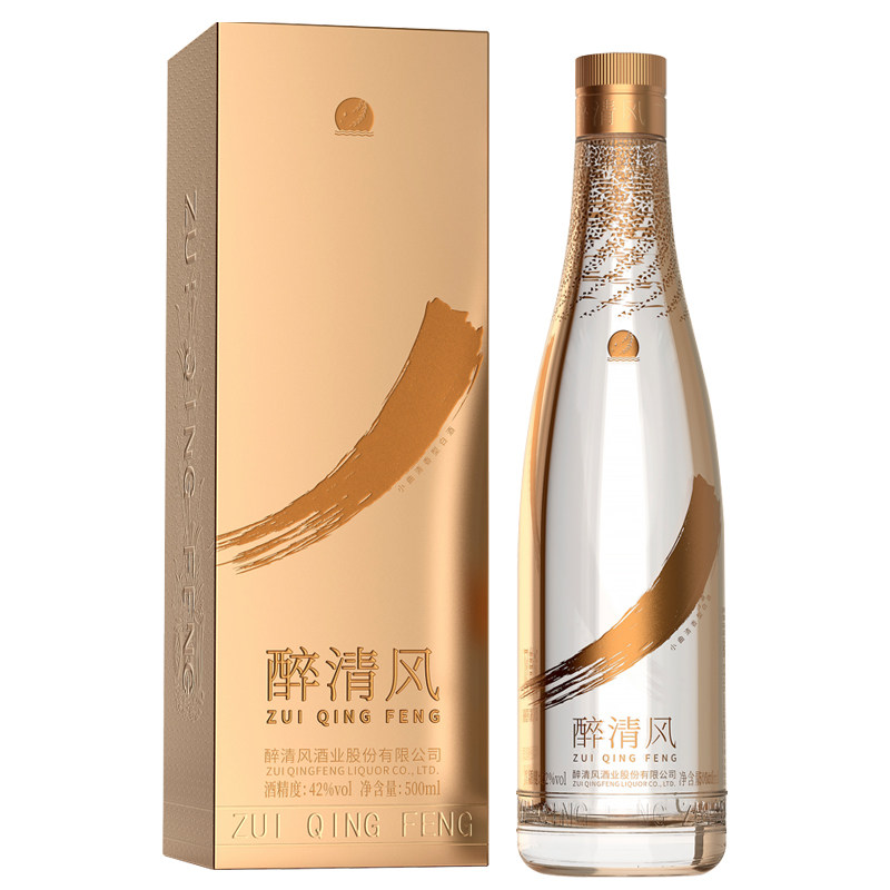 泸州醉清风42度清香型白酒500ml