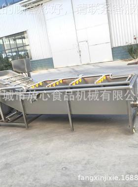 设FX-600鱼草清洗机 果腥蔬清洗备 中药泡材气清洗线