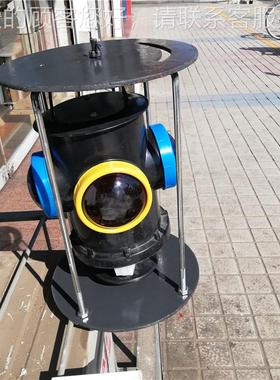 铁路l工ed太阳能信号灯 厂轨道信HJTY-12标指示灯不用插电号的志