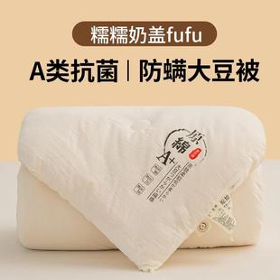 大豆纤维被被子被芯双人春被学生单通人空调被四季用棉太秋空2021