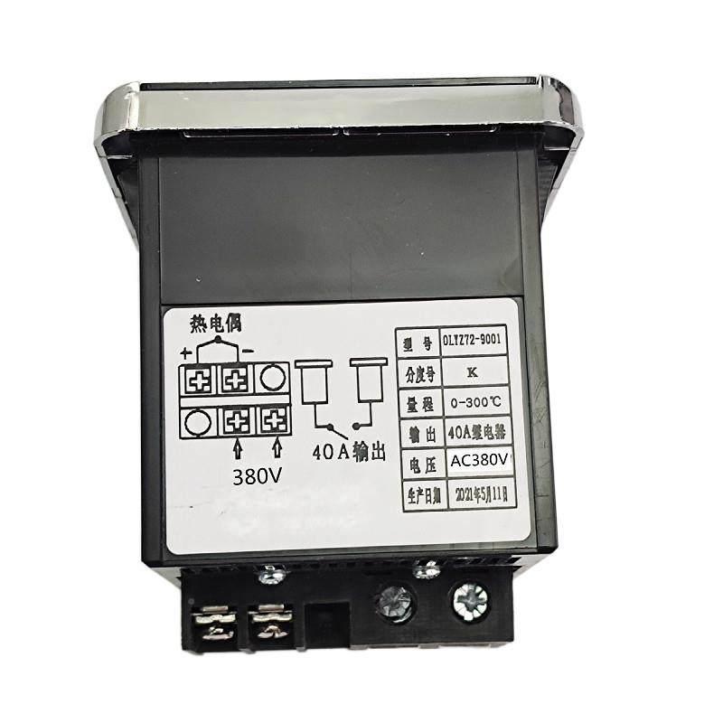 12V22表0V38V温控表器燃气0烤饼机炉电饼档温控烤煎饼锅温度表40A