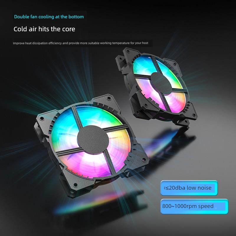 创神海机景房主支移动双HPQ可层散热机箱底架部带储电架夹臂