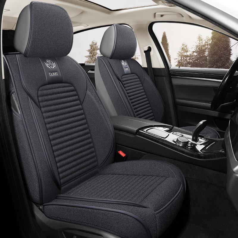 布艺后汽车坐垫车一体座位ODTW02HS子内垫防脏座椅座套小车四季排
