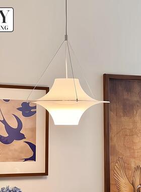 北欧Loi海k鸥中古创饭厅吊灯法式CAQ覆古书房k意客厅卧室吧台飞碟