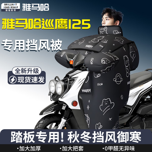 【雅马哈巡鹰125】专用挡风被