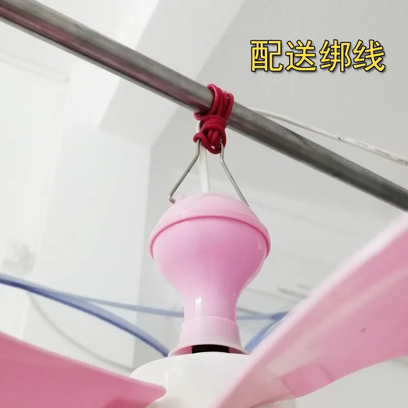 大顶免安装蒙古包蚊帐风扇挂杆小吊扇横杆可伸缩不锈钢电风扇挂钩