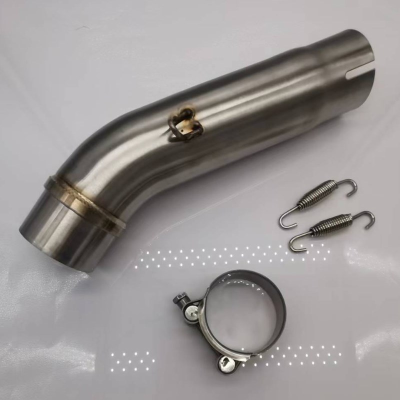 摩托车跑车改装排气管CB400四代五代改装不锈钢中段