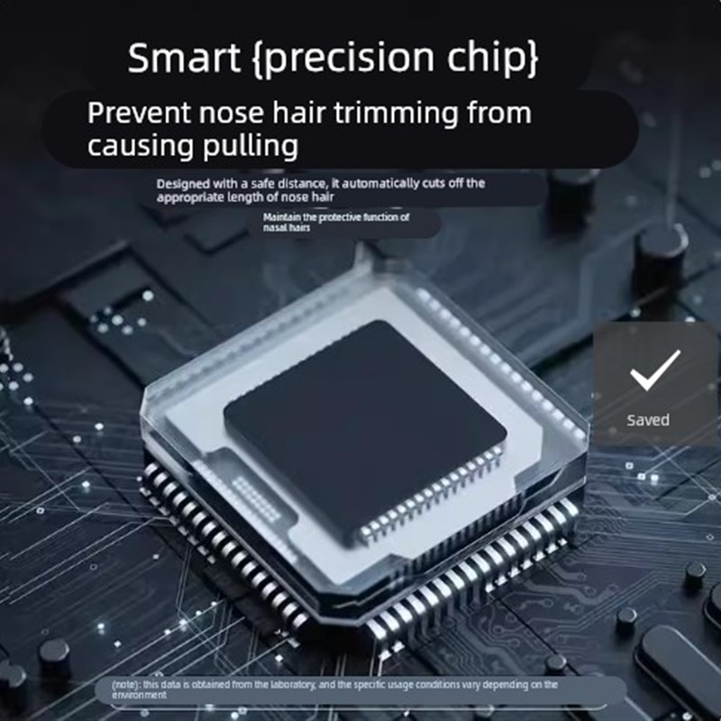 【下单立减50】鼻毛修剪器电动剃鼻毛器便携式刮毛神器双刃刀头lx