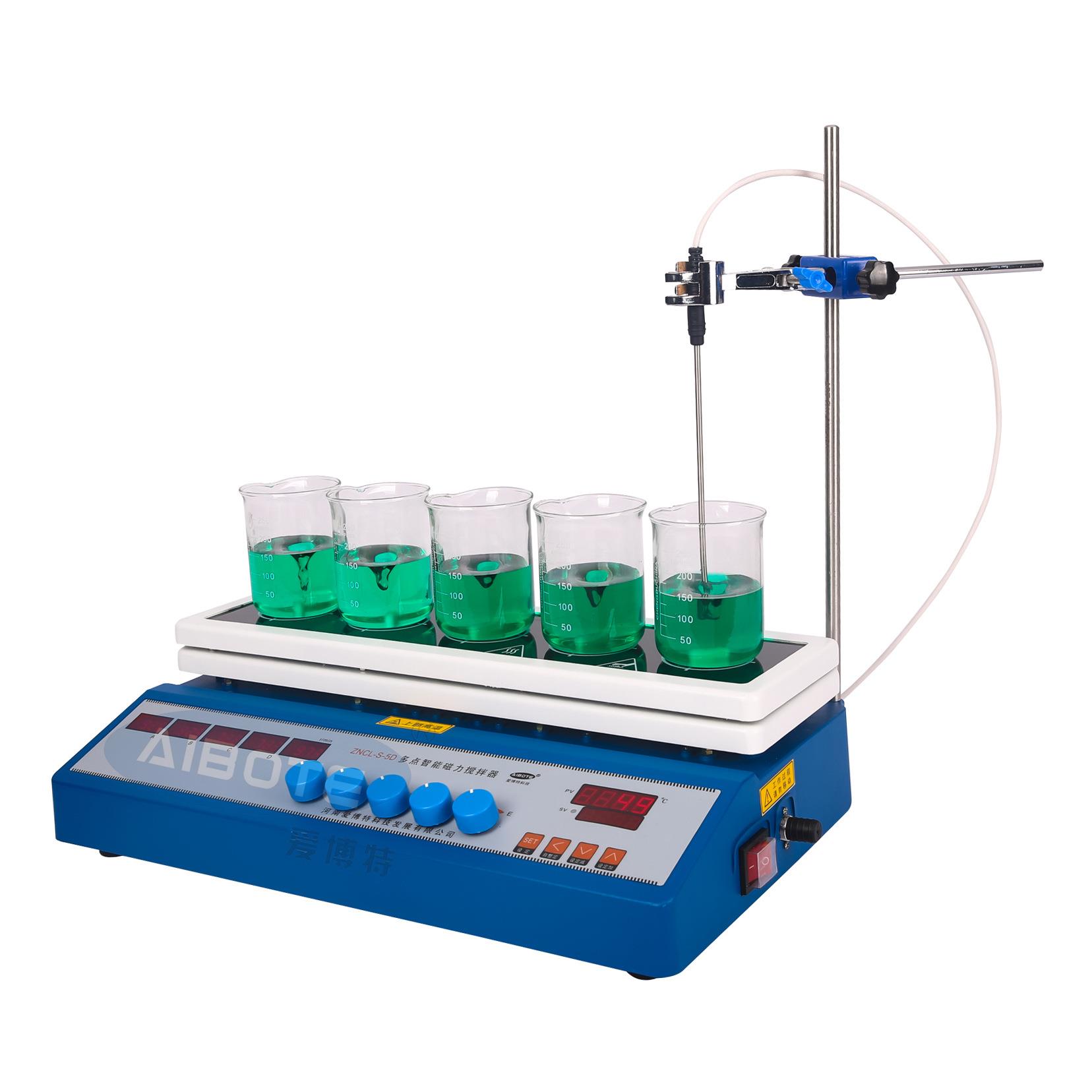 /ZNCL-S-5D型五工位加热智能磁力搅拌器多点位加热控温