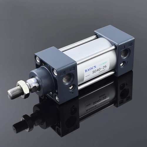 标准拉杆气缸大推力双作用SC32/63/80/125-25YF进口油封气液油缸