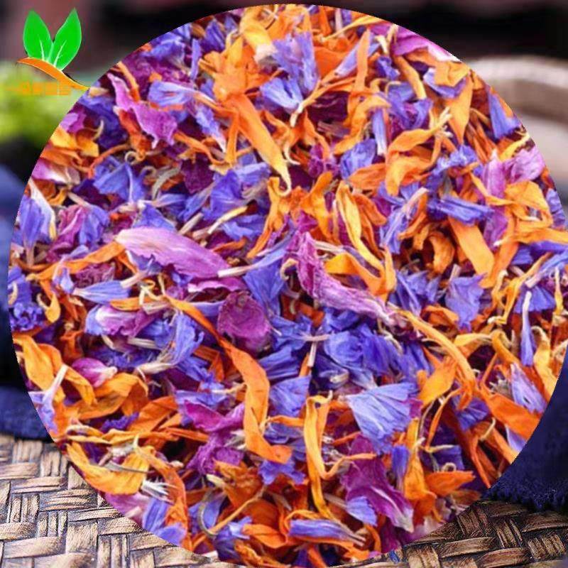 烘焙装饰用玫瑰矢车菊勿忘我混合花瓣20gdiy蜡烛香薰装饰不可食用