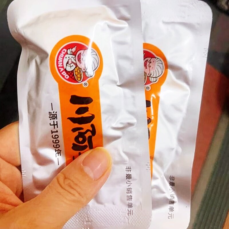 新日期川阿婆袋装海带脆笋金针菇豆卷香辣微臭爽口下饭解馋休闲食