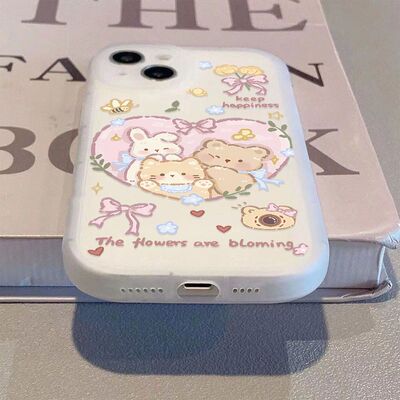 爱心兔兔适用vivox200手机壳新款vivox80/y200GT防摔s19s16pro卡通硅胶y78/y35+可爱93s/y10男女软壳全包z5z6