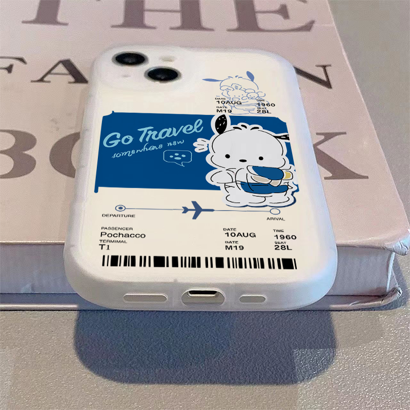 飞机票适用iqooneo10手机壳新款vivoIQOOneo7/9spro硅胶卡通全包u1x/u3软z8/z6x可爱13/12pro防摔5外保护套
