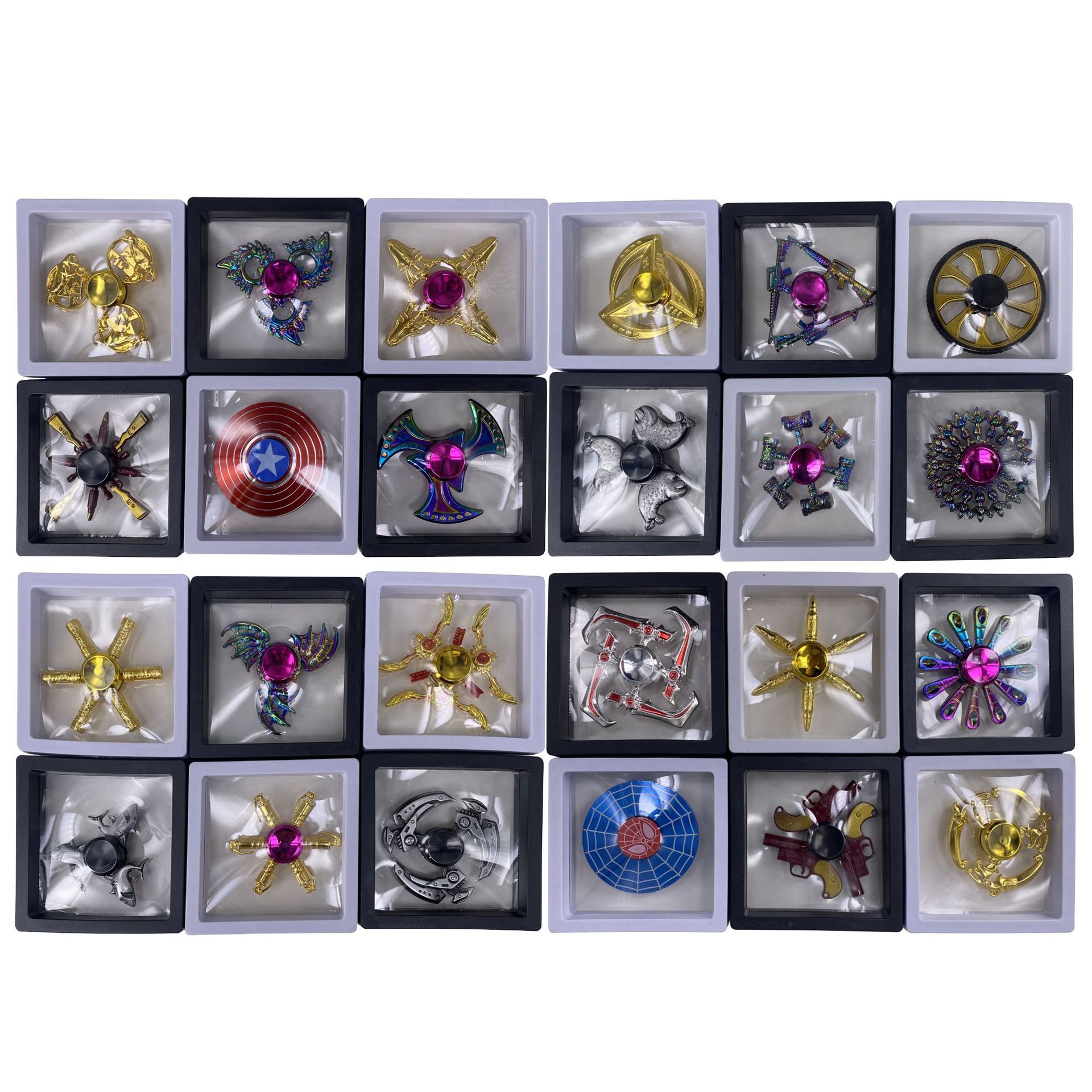 透明展示悬浮盒指尖陀螺图片