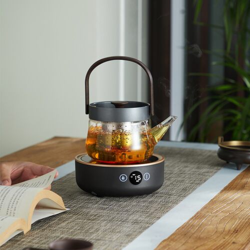 智蔚谷语电陶炉烧水煮茶保温定时多功能电茶壶电热炉玻璃壶煮茶器