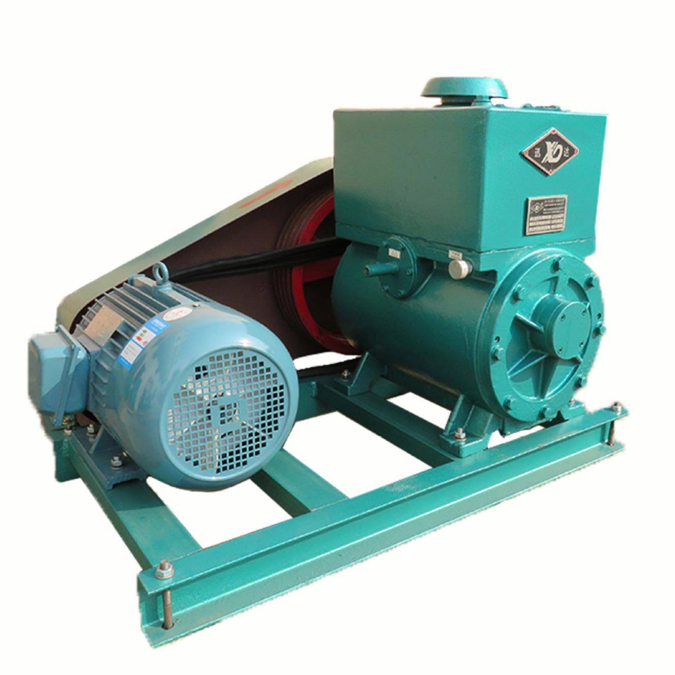 2X双级旋片式真空泵高真空油式旋片真空泵防爆抽气吸附吸盘泵