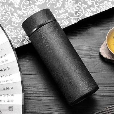 【正品官方旗舰店】保温杯男款大容量宜兴紫砂内胆简约商务陶瓷办