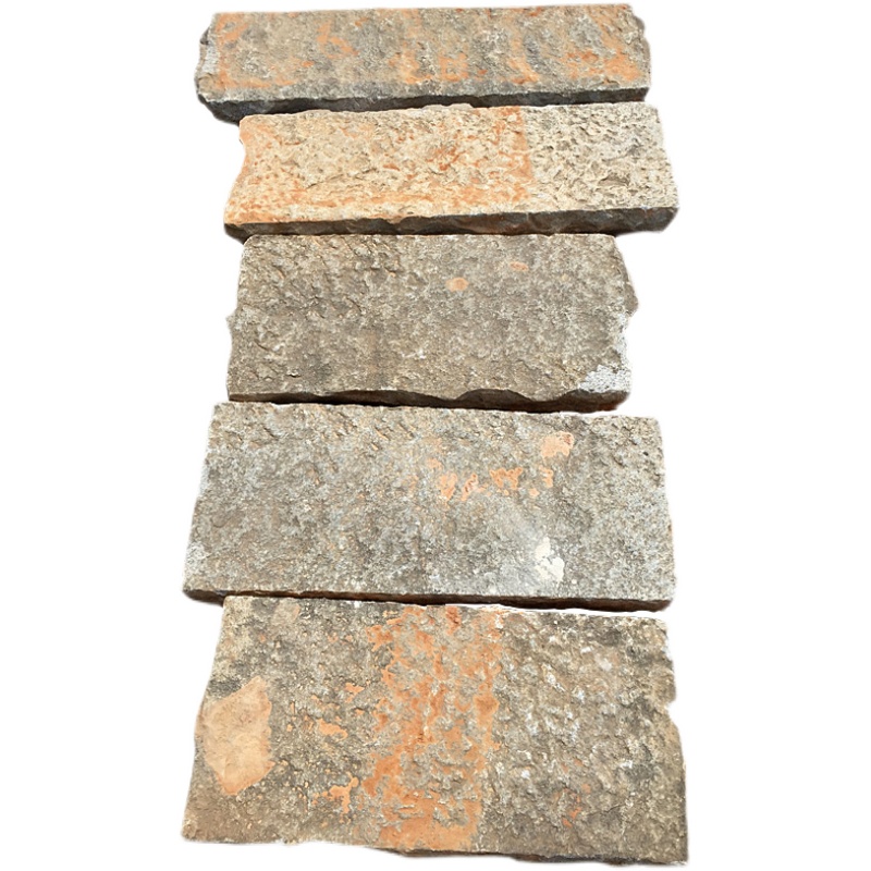 老石条旧石板台阶踏步石条花园庭院铺路石板盆景石头架子仿古石板