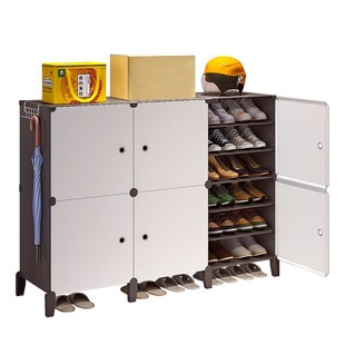 鞋柜家用门口室外过道电梯口入户门外楼道走廊放外面的多层小鞋架