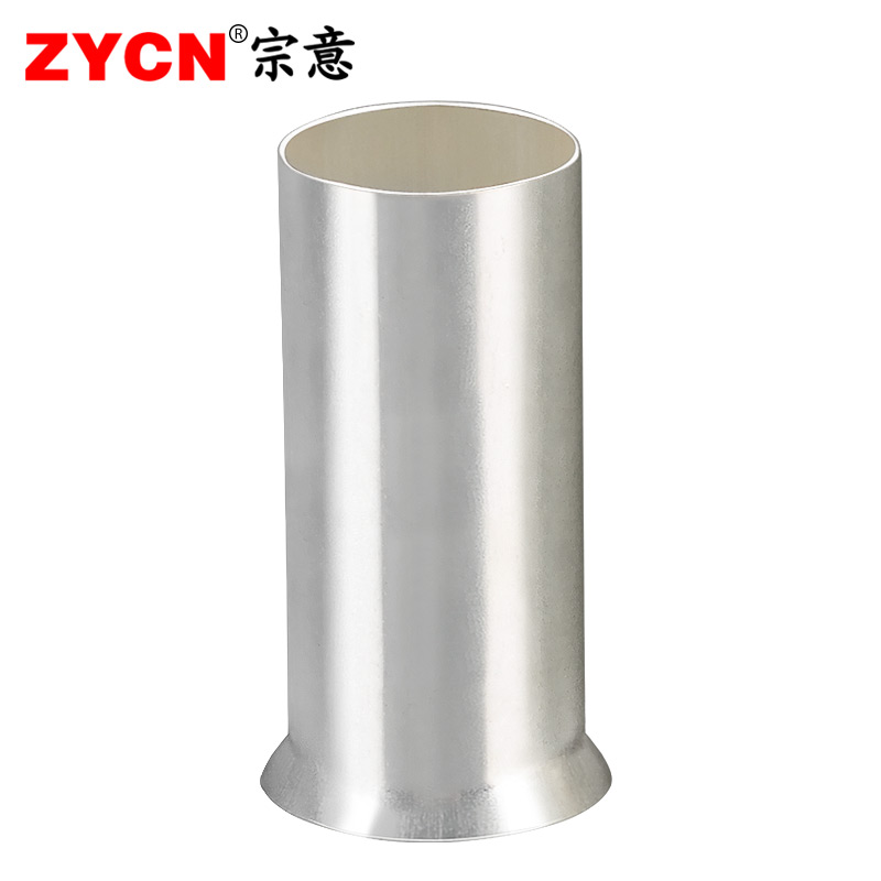 EN管型裸端头 EN08/18/08冷压接线端子紫铜镀银铜管铜鼻子