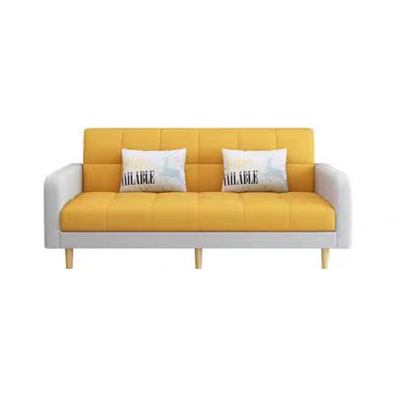 沙发客厅小户型2024新款出租房双人布艺沙发卧室可折叠两用沙发床