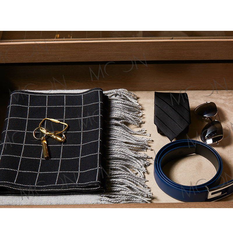 moon慕空间样板房间衣帽间装饰品摆件道具软装家居男士抽屉黑色系