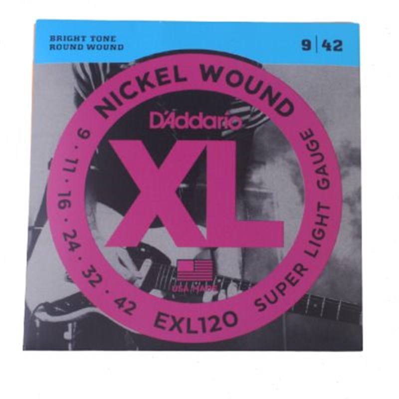 电吉他琴弦盒装套弦 1-6全套 六根装钢弦 吉他贝斯各种配件