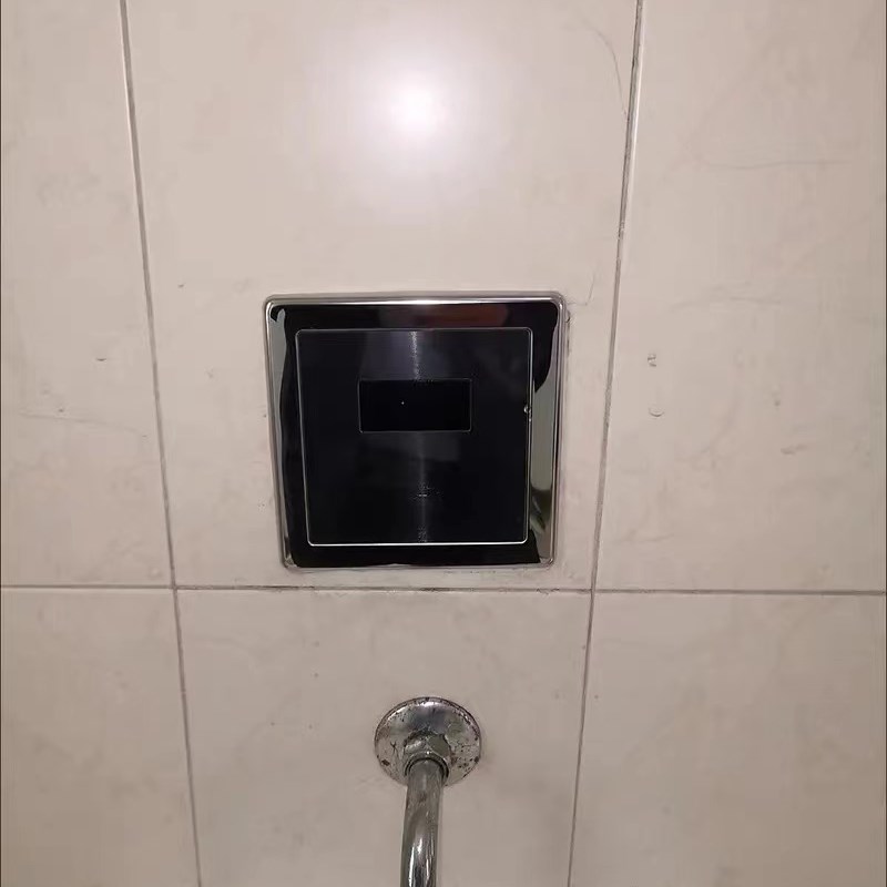 小便感应器自动冲水小便斗感应器电池变压器暗装小便感应器面板